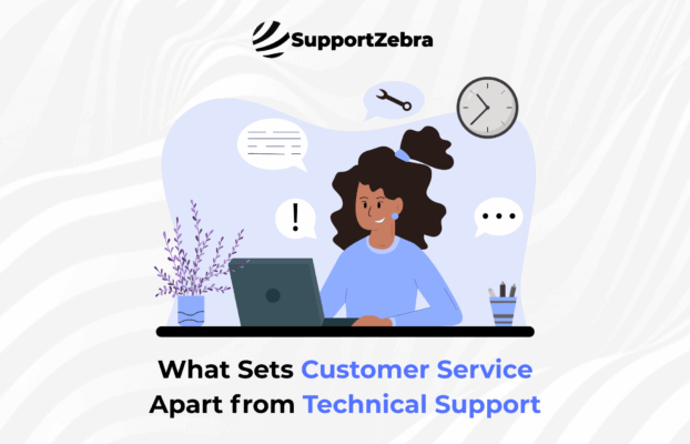 What Sets Customer Service Apart from Technical Support