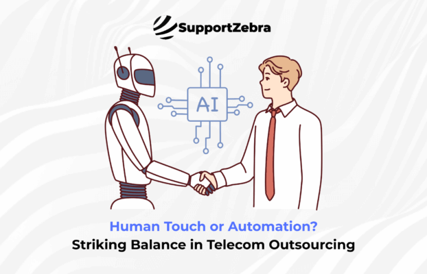Balancing Automation and Human Touch in Outsourced Telecom Call Centres in the US