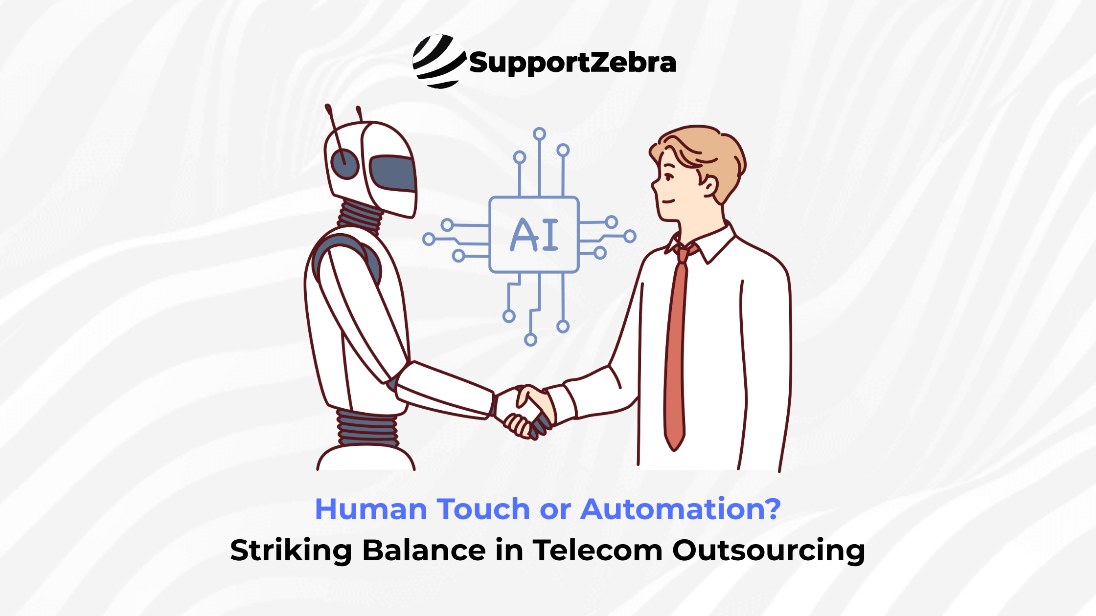 Balancing Automation and Human Touch in Outsourced Telecom Call Centres in the US