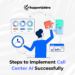how to implement call center ai