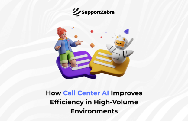 How Call Center AI Improves Efficiency in High-Volume Environments